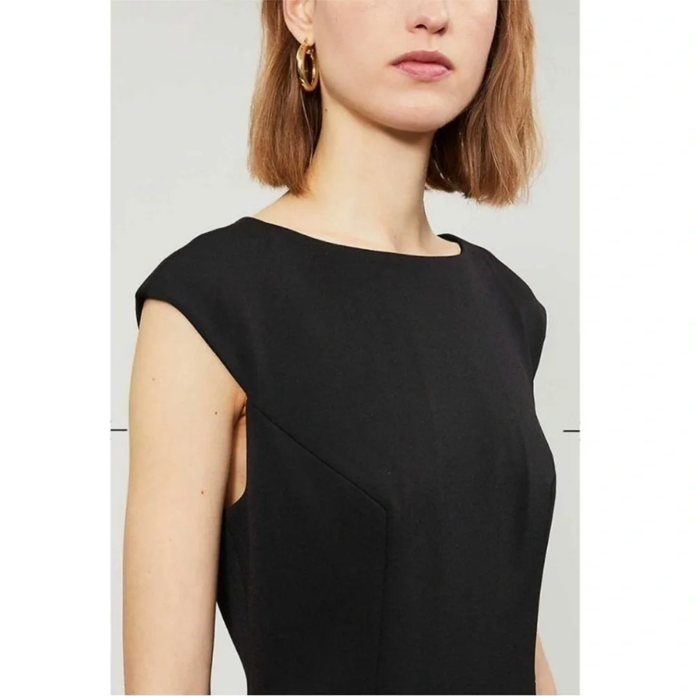 Ted Baker Dress Pelagai Knee-Length Shift in Black